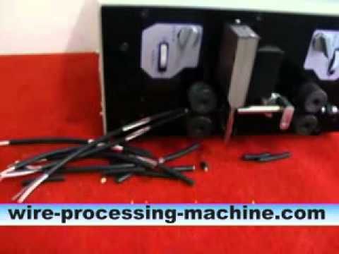 Spelatrice e taglierina automatica per cavi multi e unifilari WPM-09K - Macchina di precisione per automazione industriale