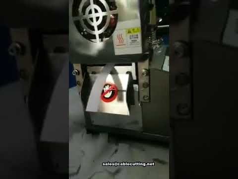 Taglierina automatica per velcro e tessuti