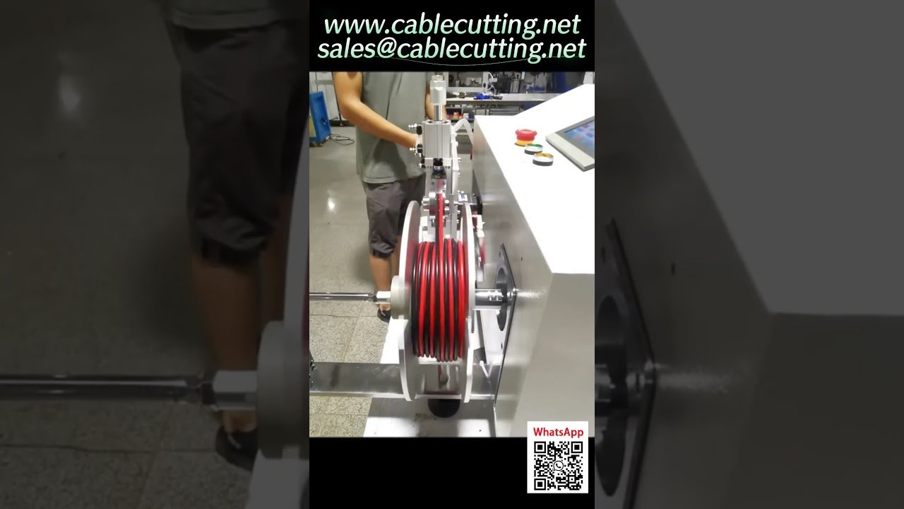 Macchina Avvolgitrice Automatica con Dosaggio per Cavi Flessibili