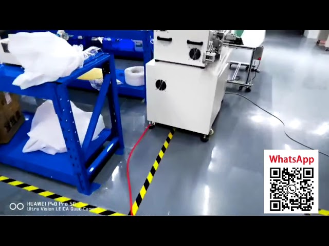 Spelafili 70mm² con Avvolgimento Automatico e 50mm² con Braccio Robotico + Nastro Trasportatore