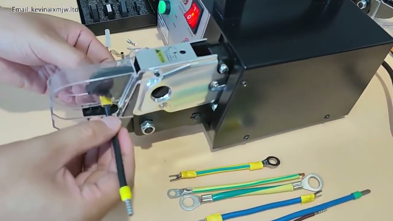 Crimpatrice automatica terminali elettrici 0.25-16mm² EM-6B2 / EM-6B1 con stampi intercambiabili