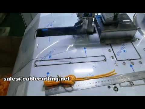 Macchina per avvolgere, tagliare a caldo e legare cavi WPM-81ML
