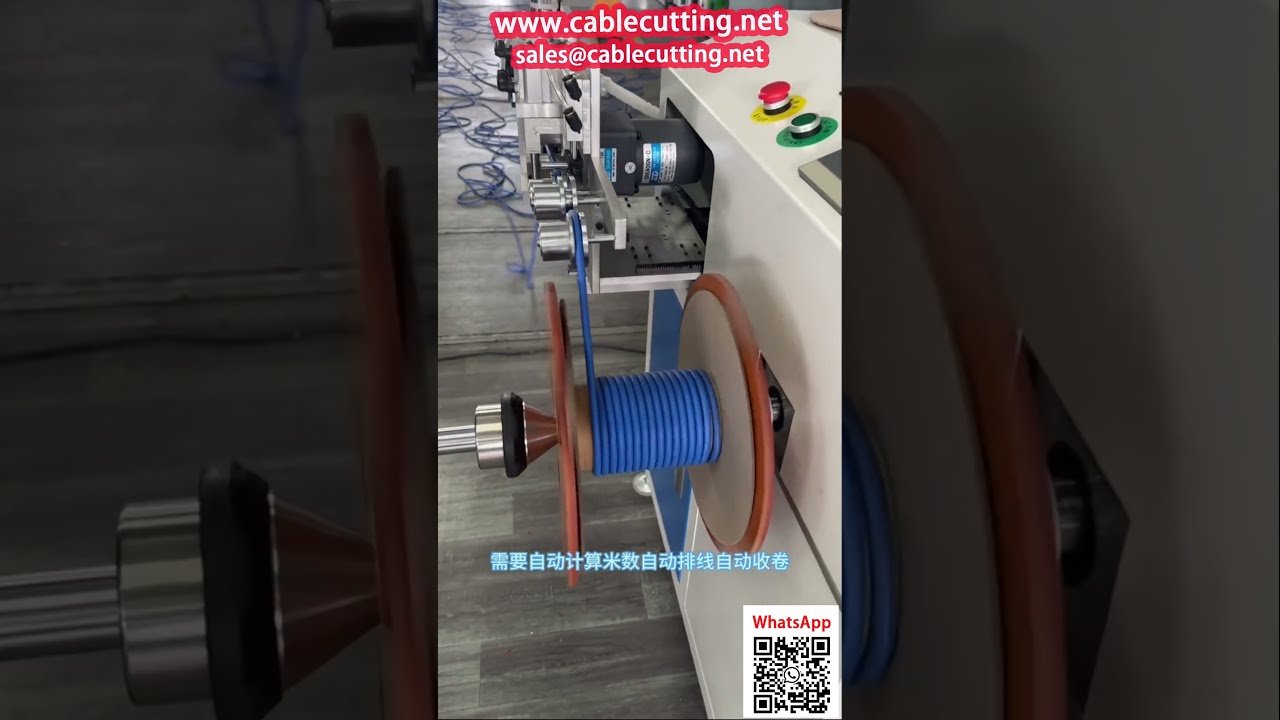 Macchina avvolgitrice ad alta velocità con contametri per bobine e avvolgimenti