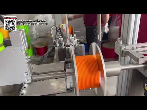 Macchina automatica professionale per avvolgimento e legatura di corde