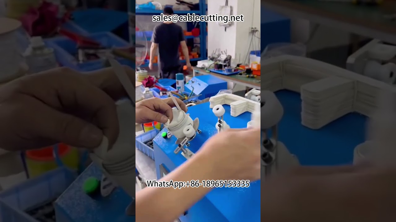 Macchina Avvolgitrice per Cavi Dati | Processo di Lavorazione Fili | Avvolgitore Automatico per Cablaggi