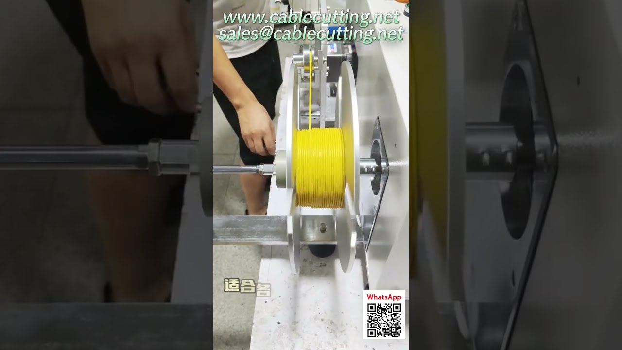 Avvolgitore di Precisione per Cavi in Fibra Ottica e Flessibili: Misura e Avvolgimento Perfetti