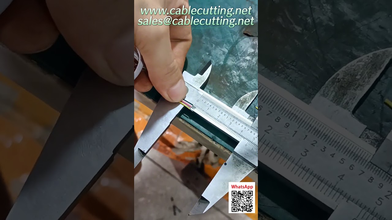 Spelafili e Tagliafili Automatico 3FN – Macchina per lavorazione cavi industriali