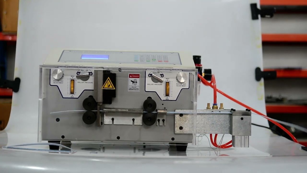 Macchina Automatica per Spellatura e Taglio Cavi SWT508 PX2 - Compatibile con Cavi Flat e Muffe Flessibili