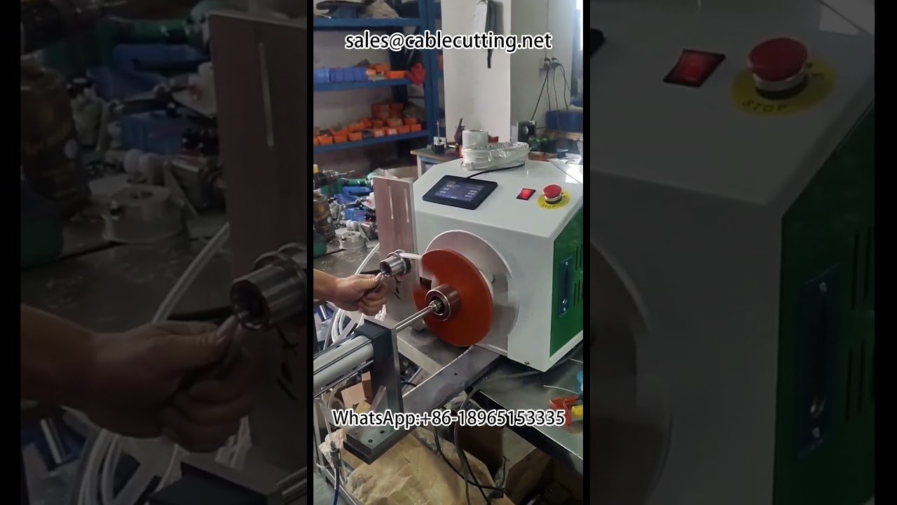 Macchina automatica per selezione, taglio e avvolgimento fili | Avvolgitore per bobine a matrice