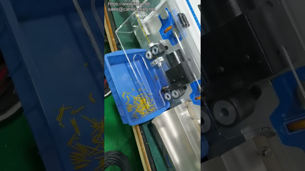 Macchina Automatica per Spellare e Tagliare Cavi | Tagliente e Stagliatrice Automatica