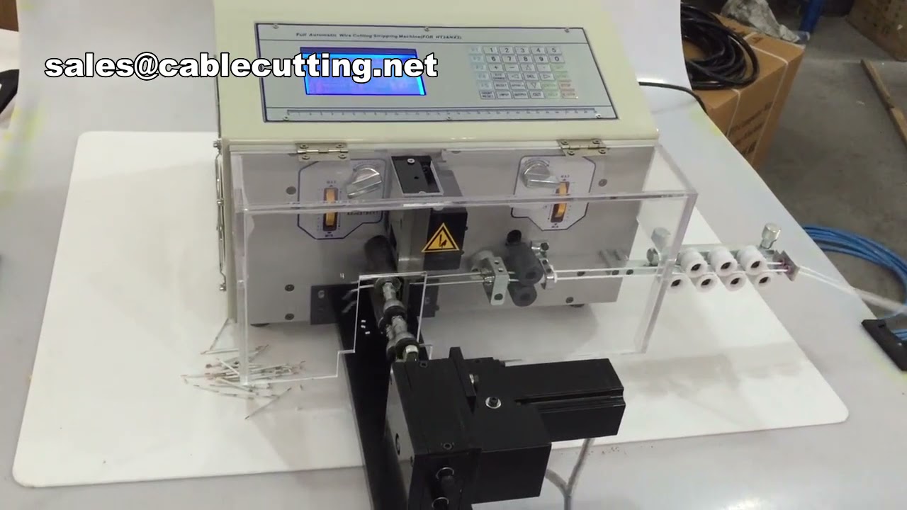 Macchina Spellafili e Tagliafili Automatica | Stripping di Precisione per Cavi Industriali