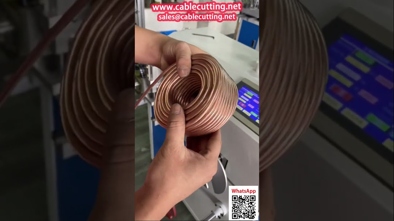 Macchina automatica per riavvolgimento filo con posizionamento e conteggio – bobine grandi e piccole