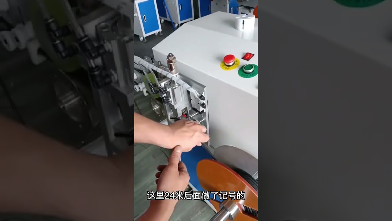 Macchina per misurazione e avvolgimento cavi: precisione e velocità per la tua produzione #fabbrica
