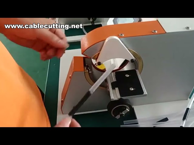 Macchina Avvolgitrice Nastro Adesivo Semiautomatica | Legacavi Automatico per Cablaggi