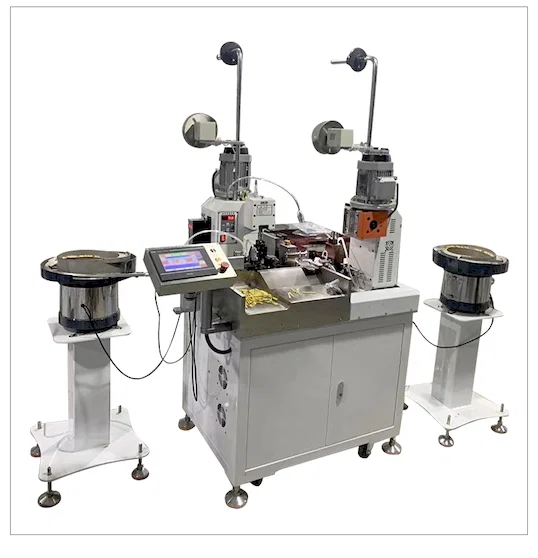 Crimpatrice Vibrante Doppia Testa Automatica