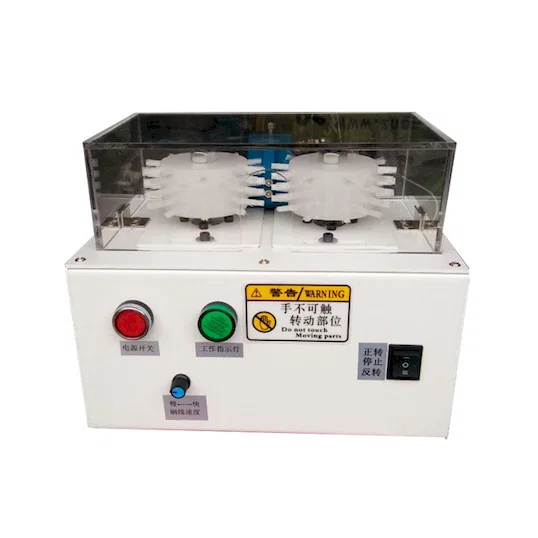 Spazzolatrice Treccia Schermatura Cavo BB-1525 - Macchina spazzolatrice semiautomatica